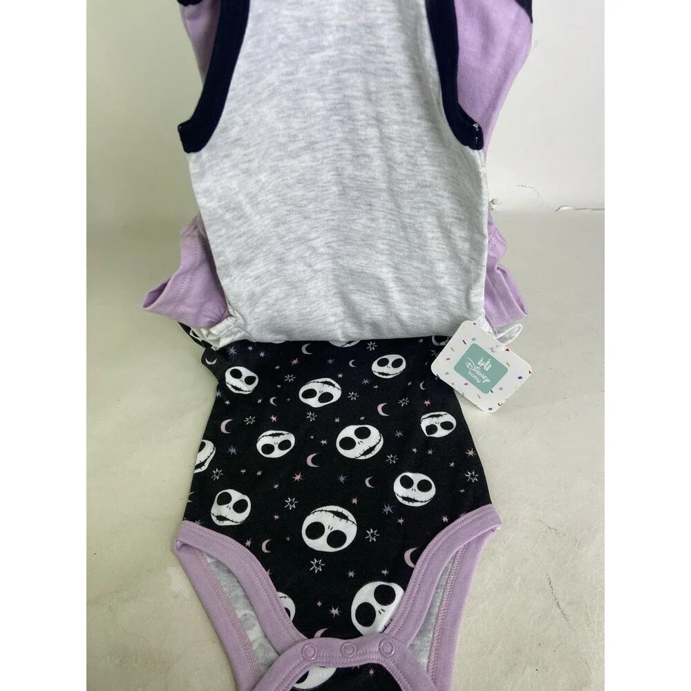 Disney Baby The Nightmare Before Christmas 3 Piece Bodysuit Set Girls 6 Months